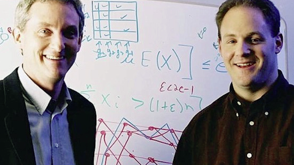 Tom Leighton and Danny Lewin at Akamai Technologies.