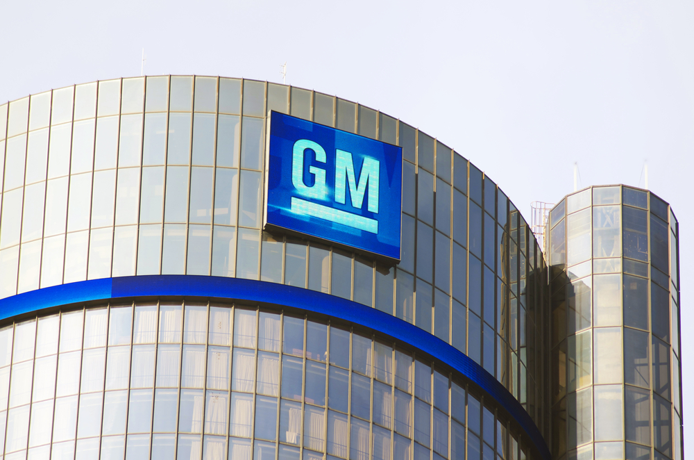General Motors Headquarters in Detroit, Michigan.