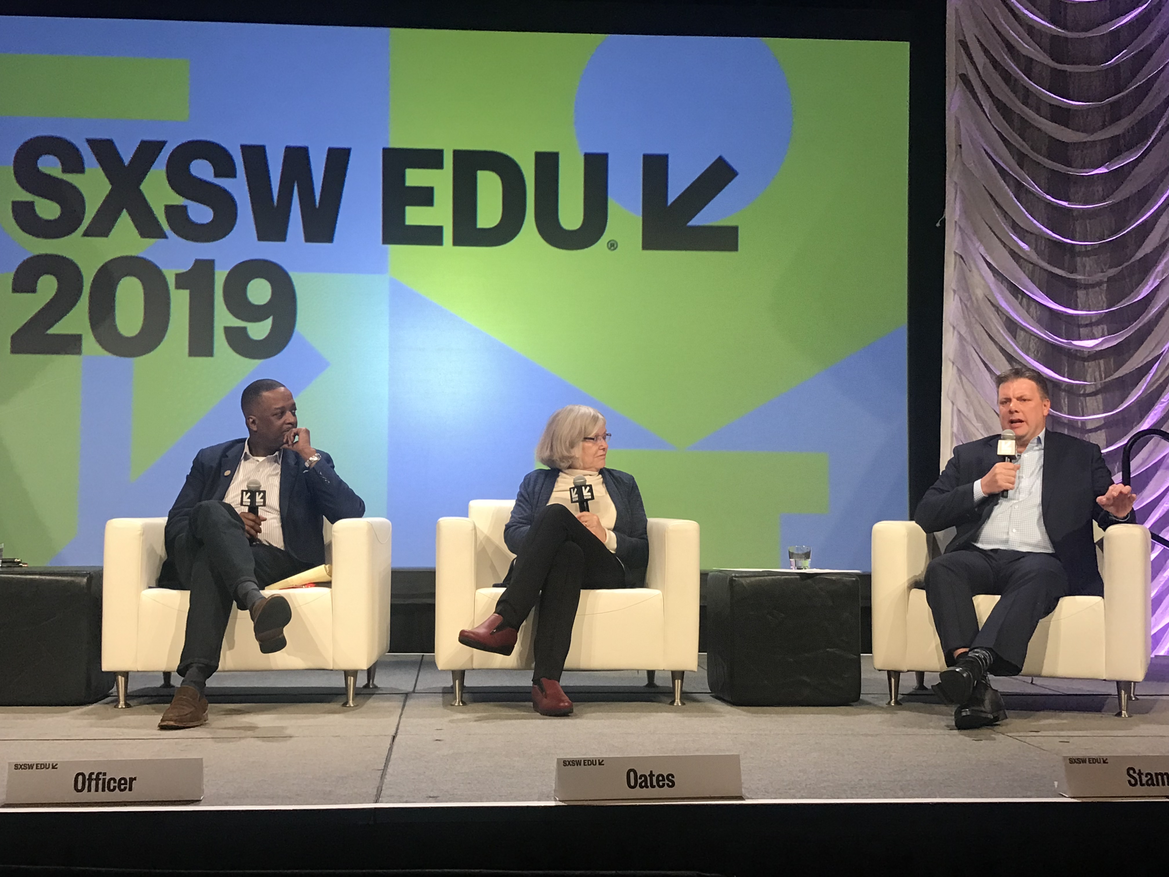 Rethinking Education as We Live & Work Longer panel at SXSW EDU.