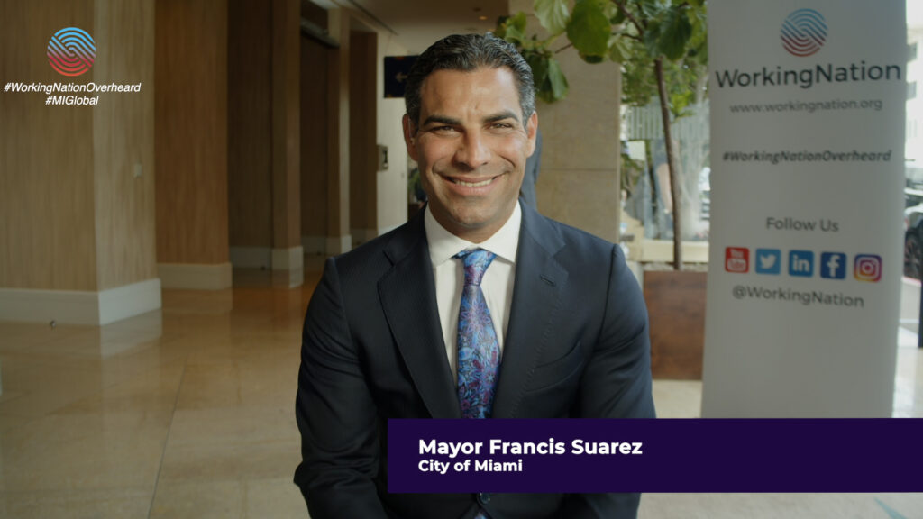 Mayor Francis Suarez on his city’s seismic shift
