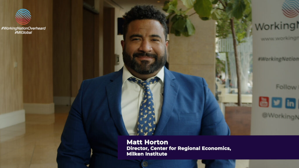 Matt Horton on a strong regional workforce