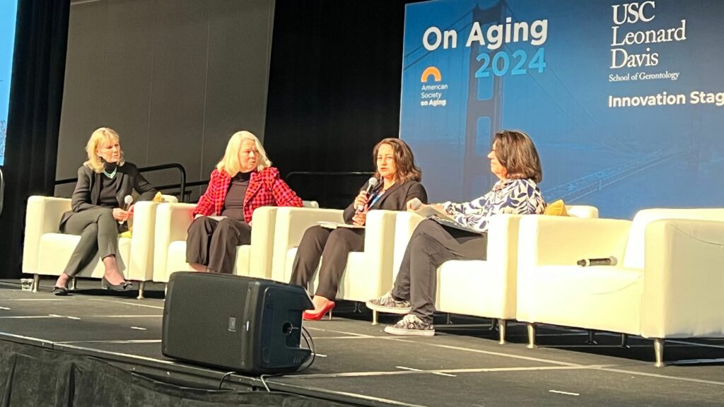 panel discussion at On Aging 2024 conference