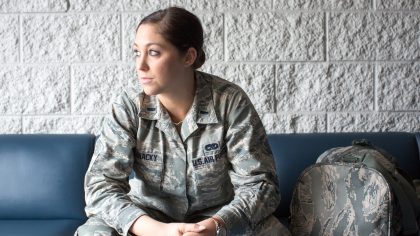 Enlisted Female Airforce Soldier