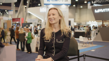 Making Space founder and CEO Keely Cat-Wells talking with WorkingNation at CES 2024 about technology and inclusivity for people with disabilities