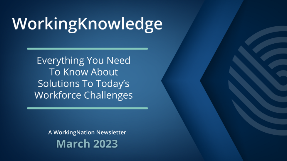 WorkingKnowledge March 2023