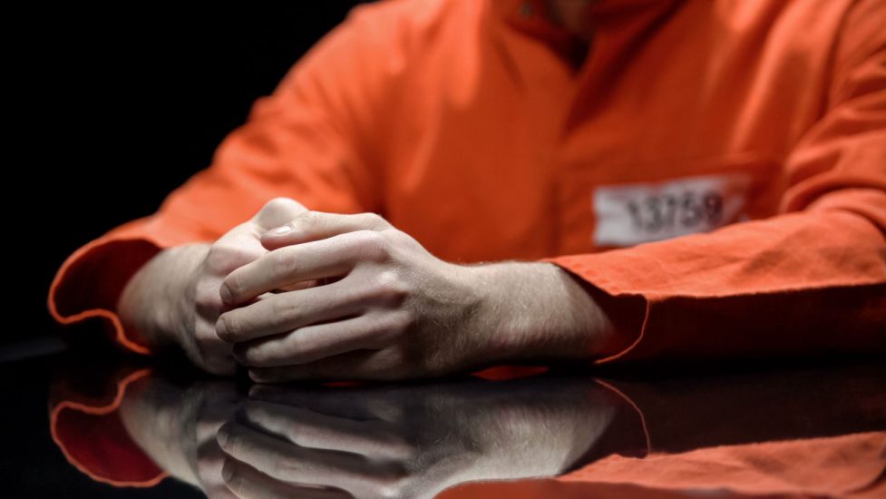 inmate hands