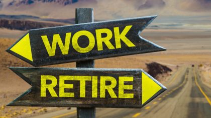 work-retire-road-signs